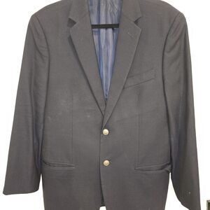 Jospeh Abboud Mens Small Navy Blazer Sport Coat Fully Lined No Signs Of Wear